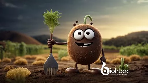 Bacteria benéfica estercolera
