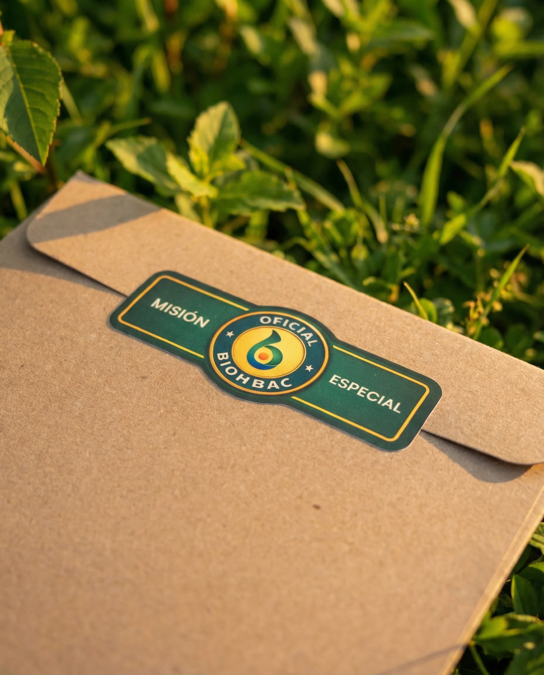 Sobre misión cerrado con sello oficial