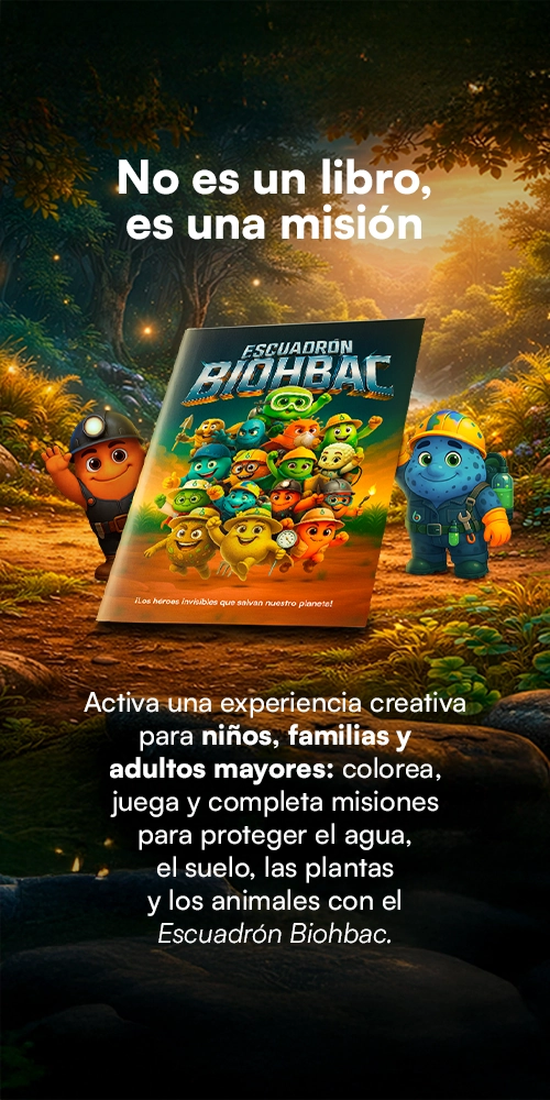 Escuadrón Biohbac — No es un libro, es una misión