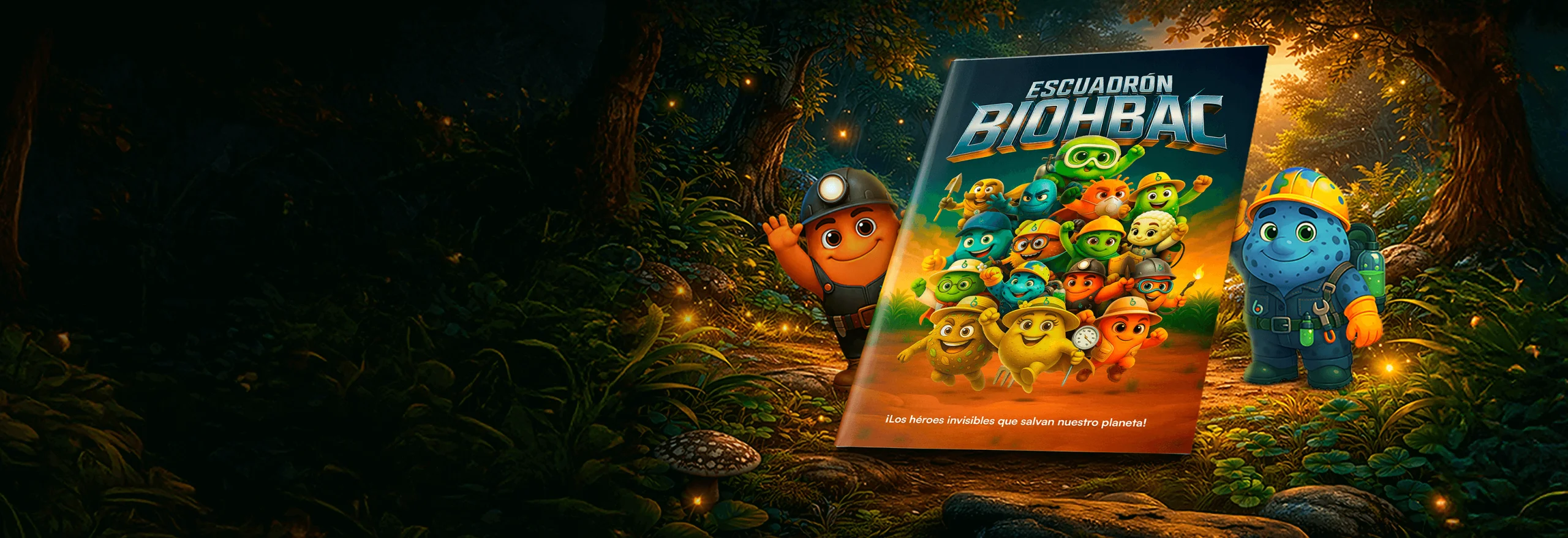 Escuadrón Biohbac — No es un libro, es una misión